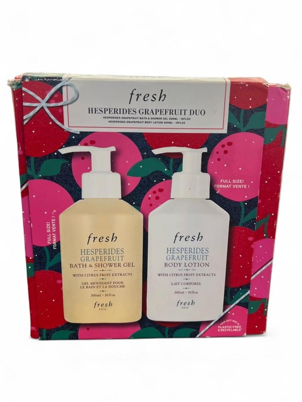 Fresh Hesperides Grapefruit shower gel And Body Lotion